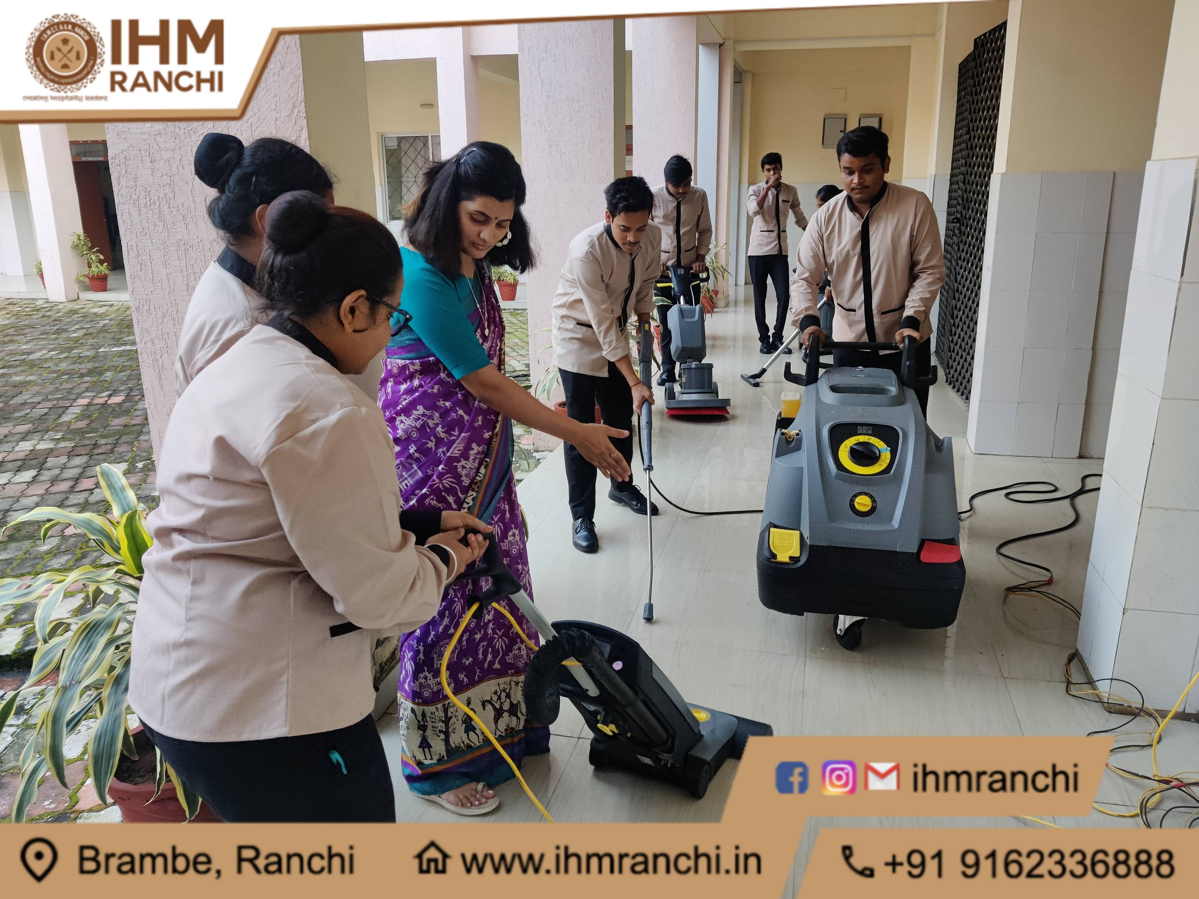 Housekeeping Practical IHM Ranchi
